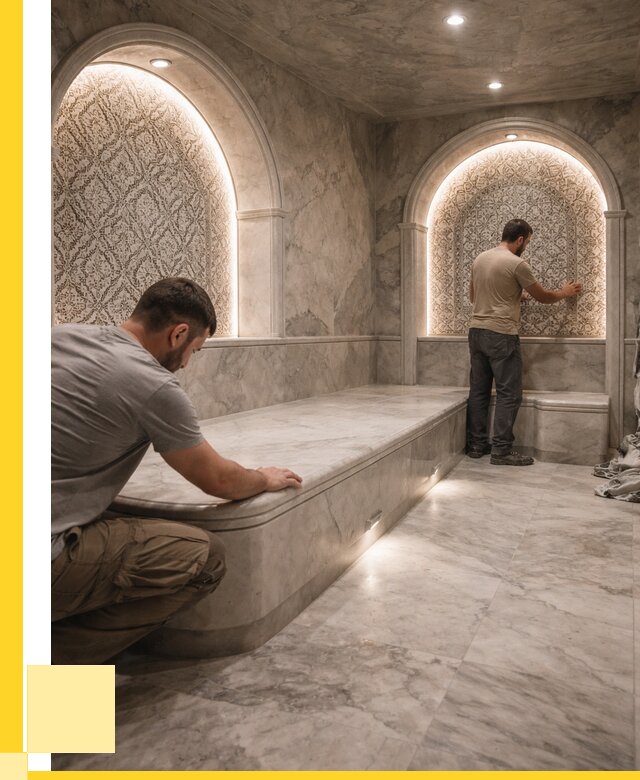 Турецкие бани под ключ в Краснодаре от 257975 р. | ЭриданКсд