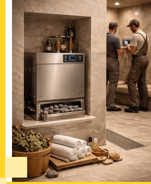 Парогенераторы для хамама в Краснодаре от 77393 р. | ЭриданКсд