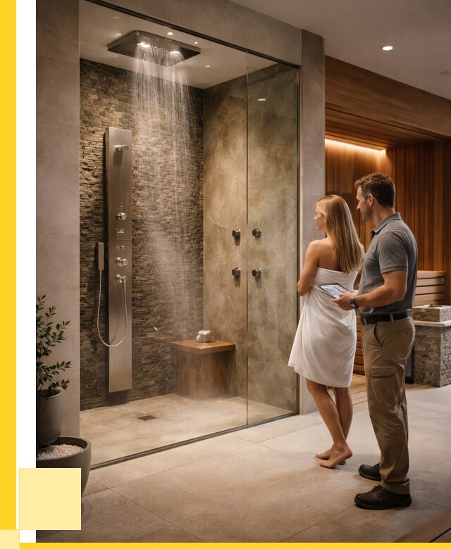 Купить душ впечатлений для дома в Краснодаре от 87712 р. | ЭриданКсд